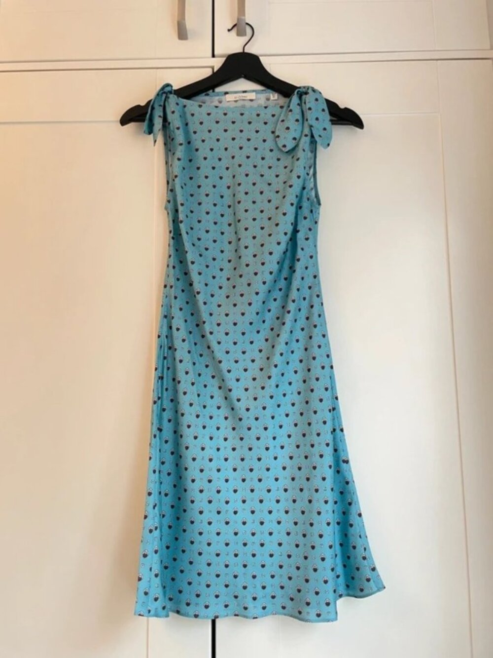 DOEN Maltina Printed Silk Blend Twill Mini Dress XS